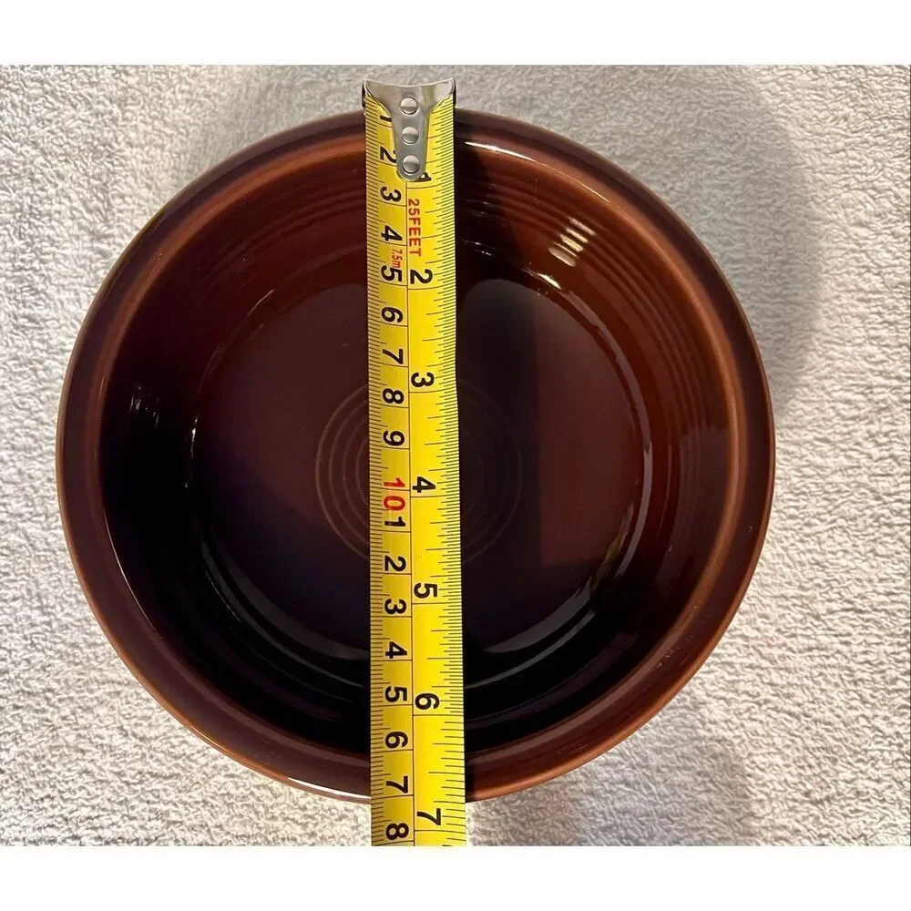Homer Laughlin  Fiesta Chocolate  Soup Bowl 7”